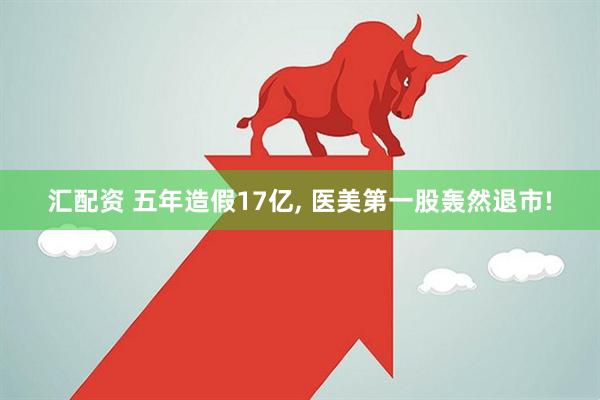 汇配资 五年造假17亿, 医美第一股轰然退市!